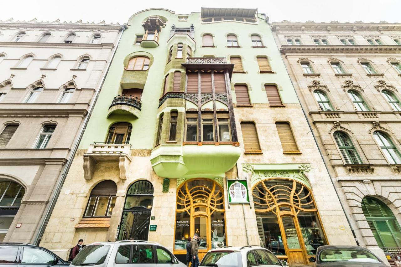 Budapest Art Nouveau Apartment Dış mekan fotoğraf